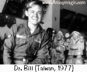 Bill Brown in Taiwan U.S. Air Force 1977