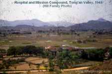 Hospital and Mission Compound Tong'an Valley 1949