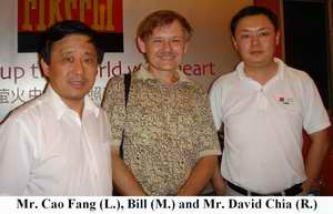 Mr. Cao Fang  Bill and Mr. David Chia